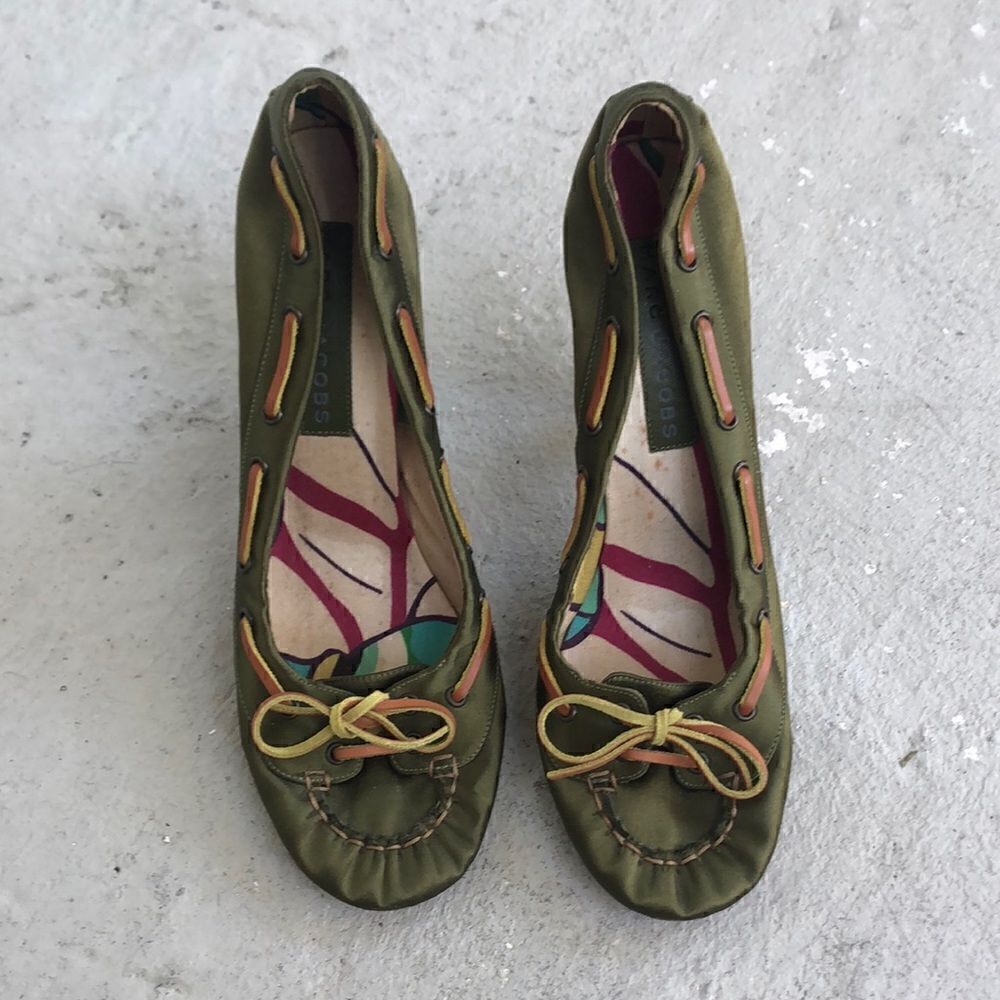 Marc Jacobs heeled moccasins